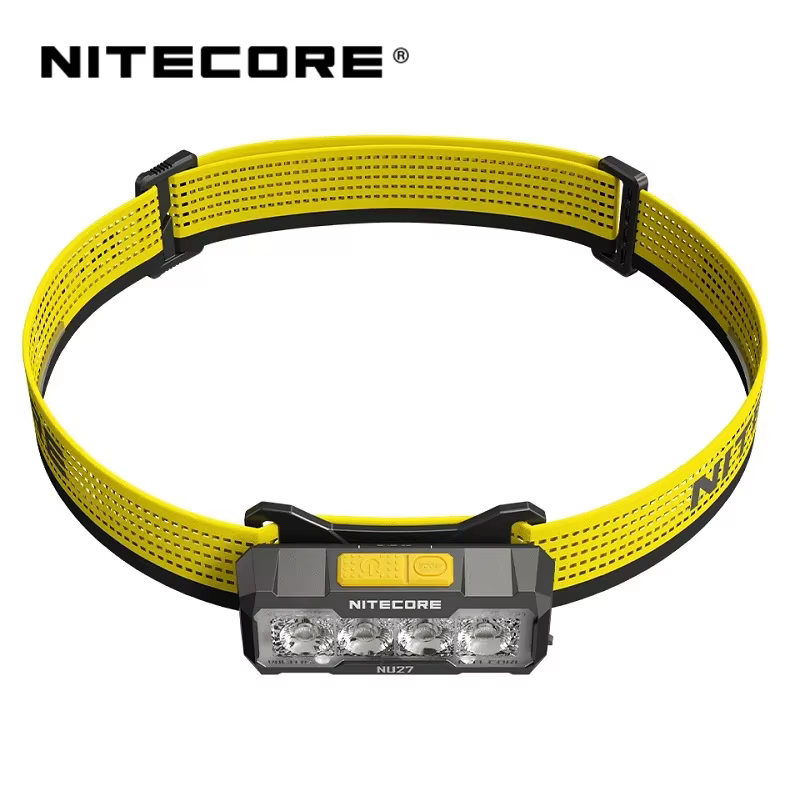 NITECORE NU27 600 Lumens USB-C Rechargeable Ultra léger plusieurs températures de couleur lampe frontale extérieure
