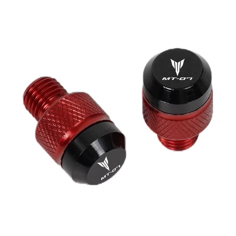 Bouchons de trou de miroir CNC pour moto Yamaha MT-07 MT 07 MT07, accessoires, vis, boulons, capuchons de couverture