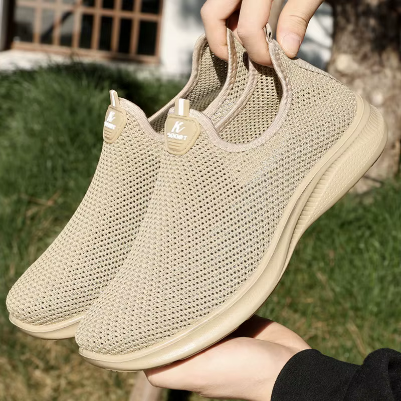 Chaussures décontractées pour hommes, baskets respirantes à semelle souple et légère, abordables, pour le printemps et l'été