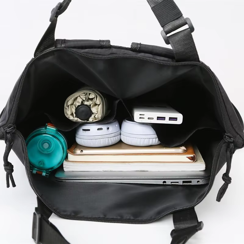 Sac à Dos en Nylon Vert Armée pour Homme et Femme