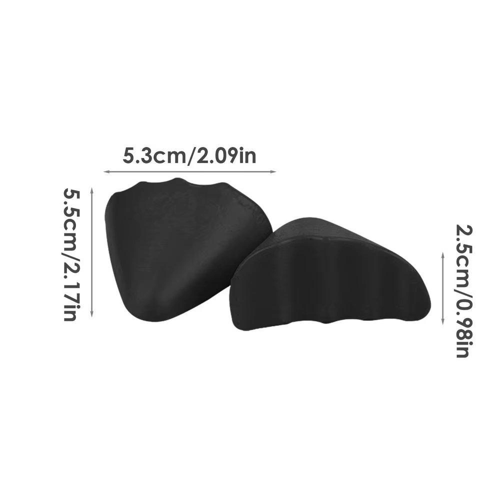 Coussinets de confort pour les orteils, rembourrages pour chaussures trop grandes, semelles intérieures souples et amorties pour ajuster les chaussures plates et mocassins