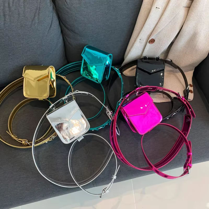 Sac banane en PU pour femme