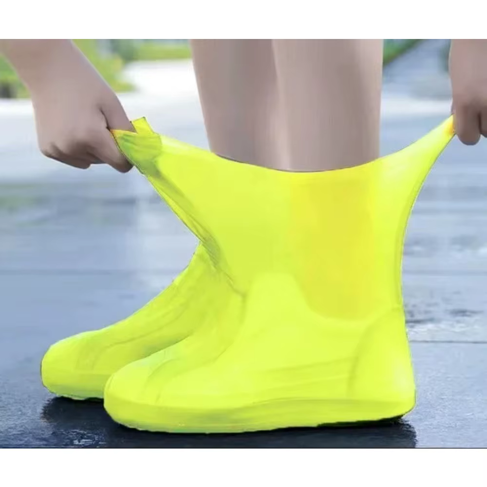 1 Paire de Couvre-Chaussures Imperméables en Latex
