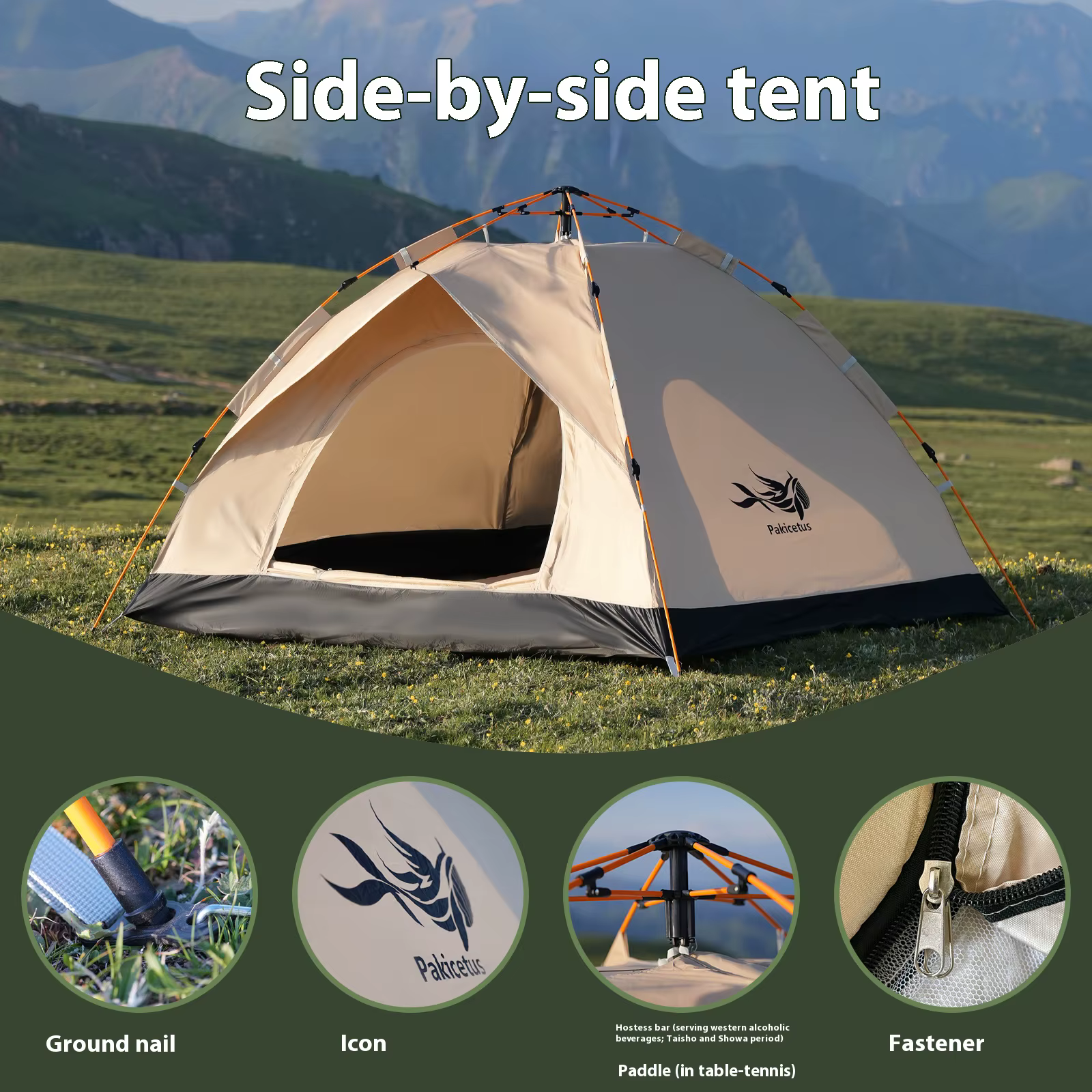 Tente de Camping Portable