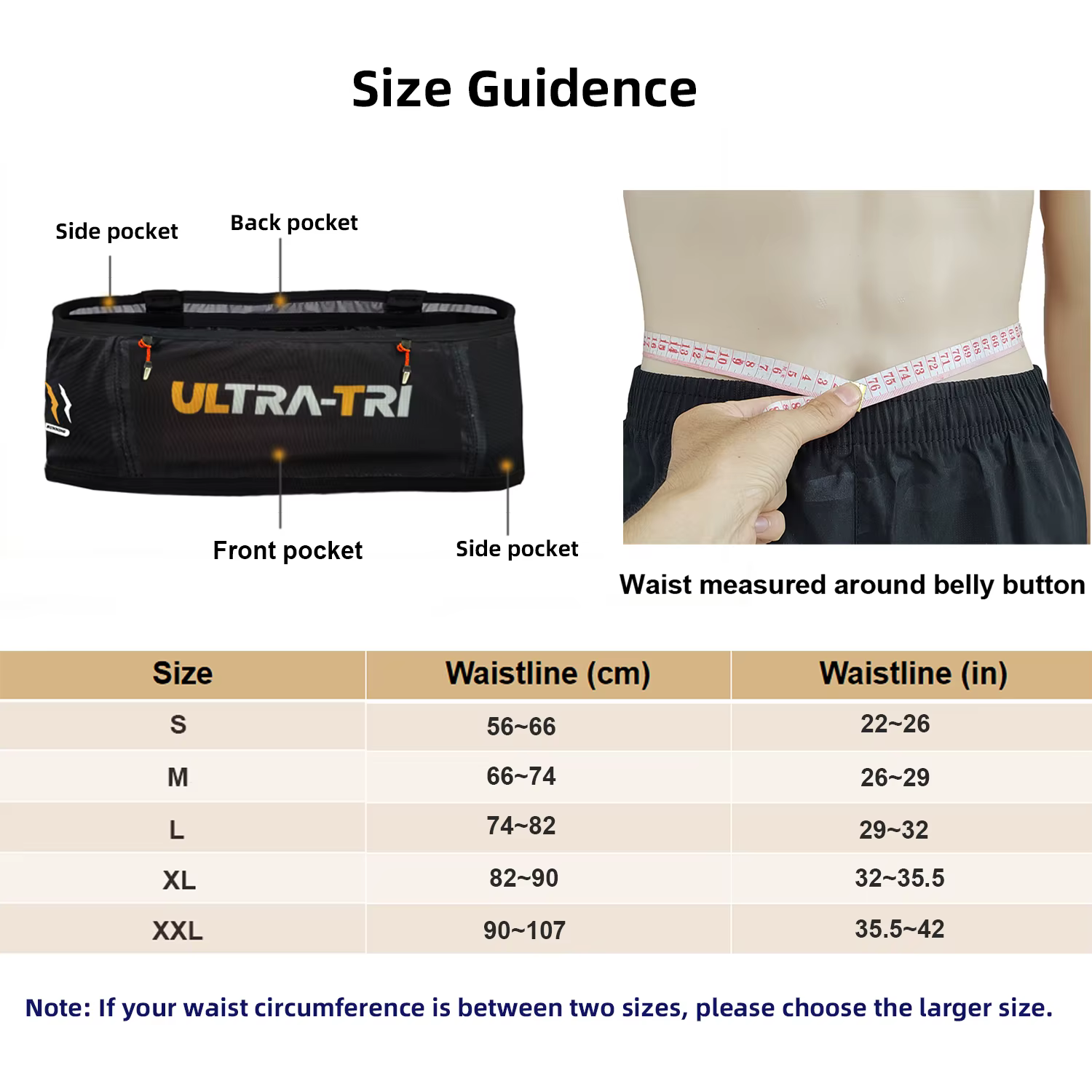 ULTRA-TRI hydratation Trail course taille sac hommes femmes sans rebond élastique Invisible Jogging gymnase support pour téléphone ceinture sac