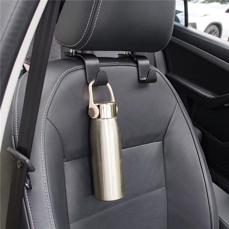 Crochets de repos de sauna de voiture pour sacs, support de dossier de siège, clips de support d'évaluation, crochets de fixation automatiques, rangement de voiture, accessoires intérieurs, 1/4 pièces