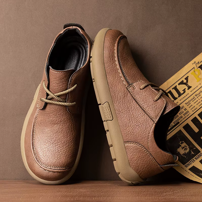Chaussures plates décontractées pour hommes de marque, mocassins en cuir souple faits à la main, chaussures de conduite pour hommes, baskets, mocassins, grandes tailles, chaussures d'extérieur, vente