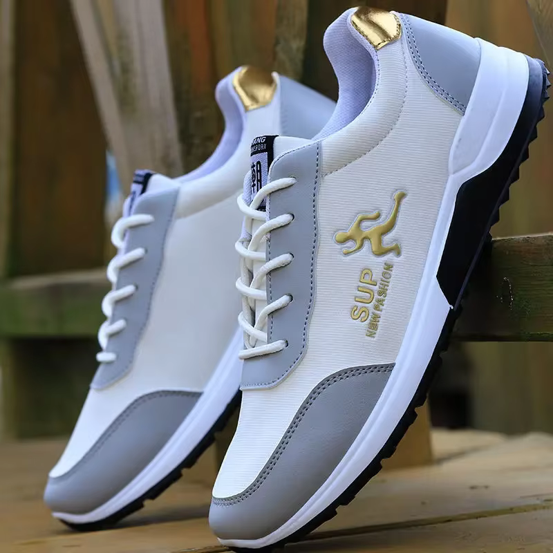 Hommes chaussures de Tennis toile chaussures de sport pour hommes à lacets baskets décontractées respirantes chaussures d'entraînement antidérapantes hommes chaussures vulcanisées