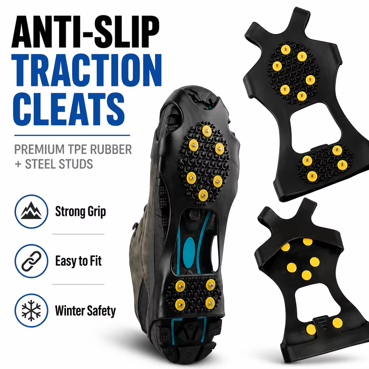 Crampons pour chaussures et bottes