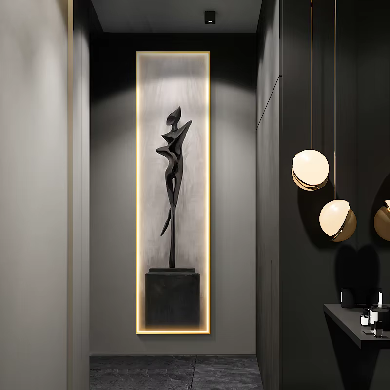 Lampe murale LED moderne abstraite pour salon, cuisine, véranda, couloir, salle à manger, décoration intérieure