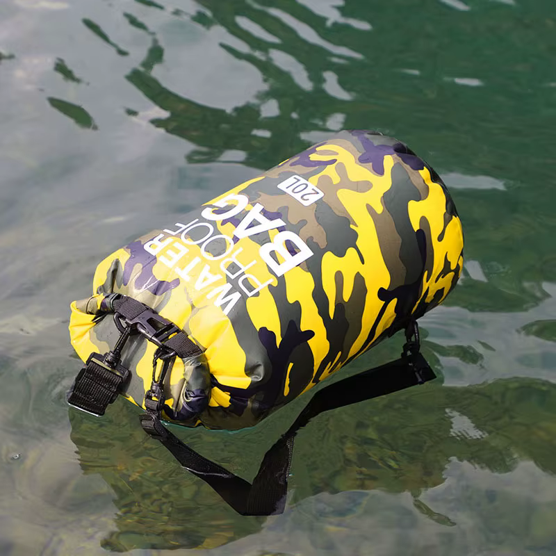 Sac sec étanche 30L 20L 15L 10L 5L pour Kayak natation Trekking canotage sacs de sport flottants accessoires de plage sac de Rafting