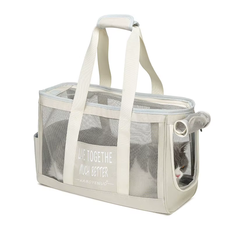 Sac de transport pour animaux de compagnie respirant