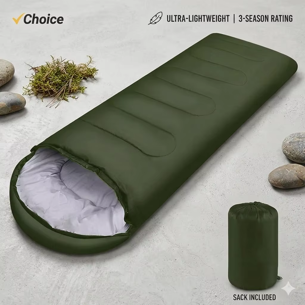 Sac de couchage de camping portable ultraléger 0
