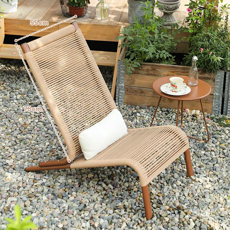 Loisirs dimanche chaise longue balcon Patio