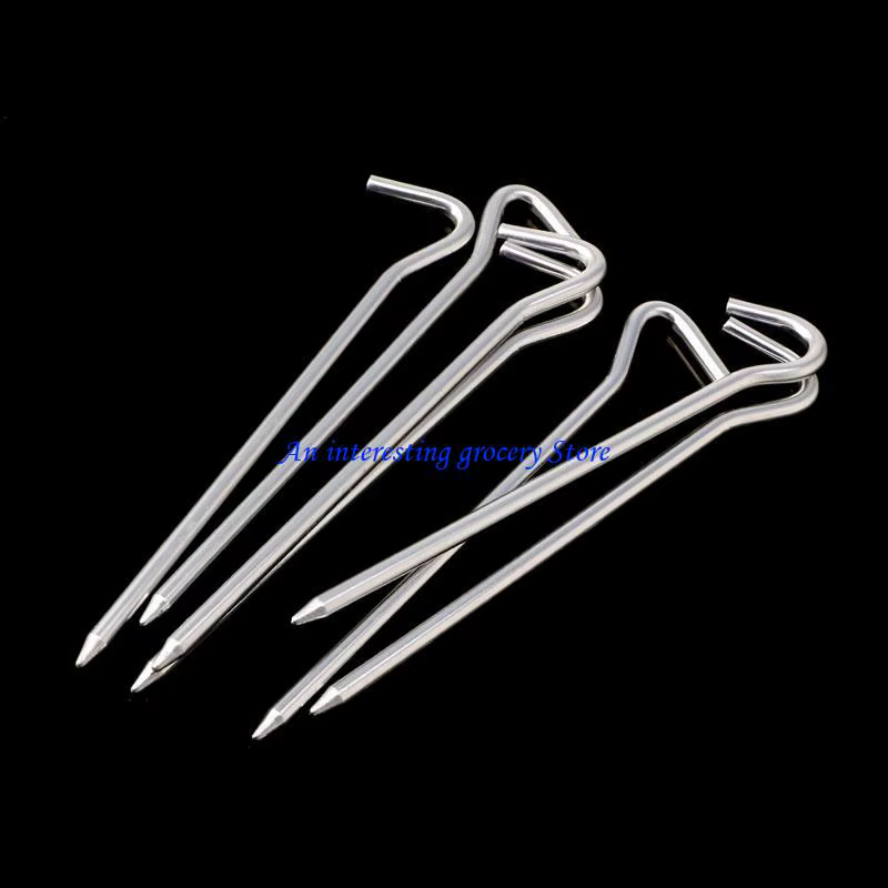 652d 18cm en aluminium en alliage tente en alliage Perges goudron camping-car.