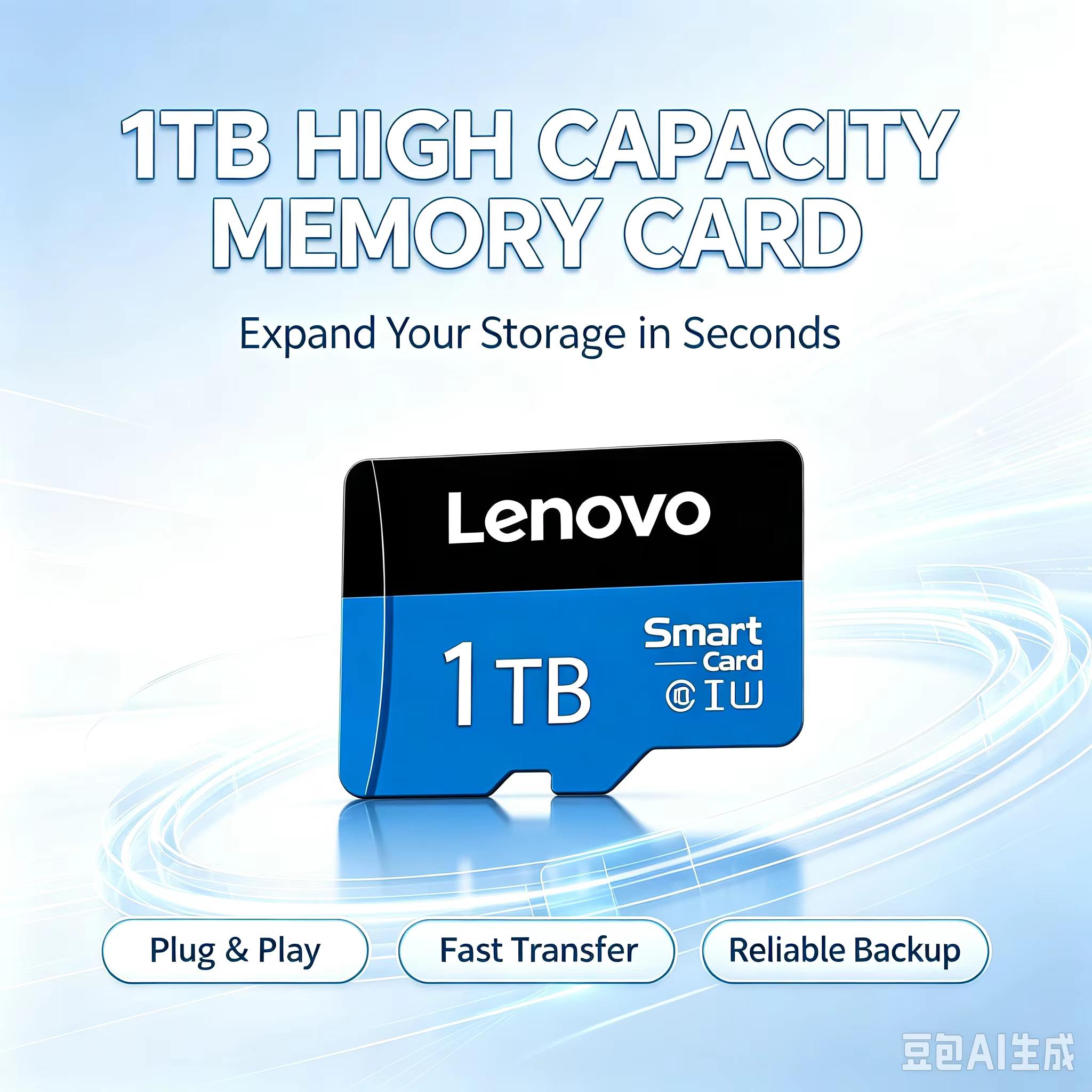 Cartes TF haute vitesse Lenovo V30 128 Go 256 Go 512 Go 1 To 2 To – Pack pour smartphone, tablette, PC, utilisation multi-appareils, accessoires pour appareil photo – Nouveauté