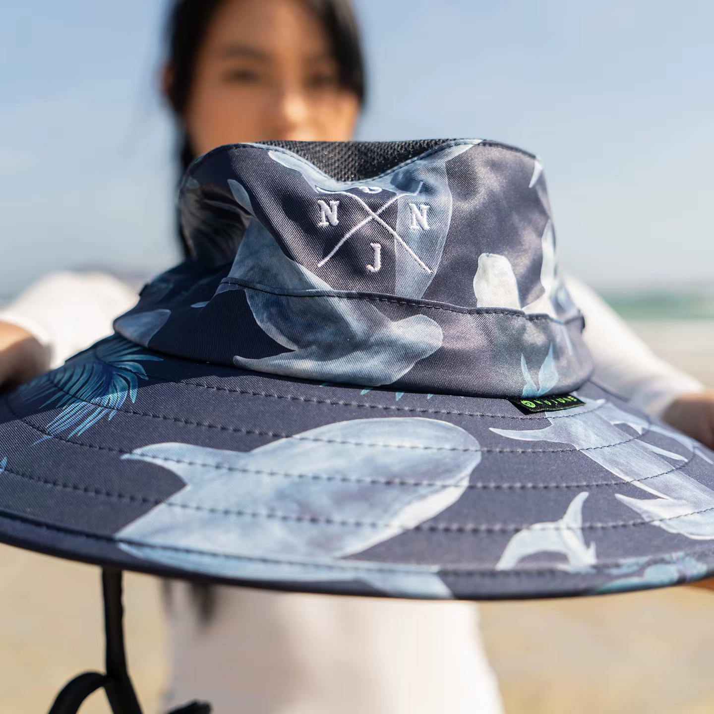 Nu-juin – chapeau de randonnée respirant, Protection solaire réglable pour hommes et femmes, casquette de pêche en plein air, escalade, sport, seau, chapeaux de Camping