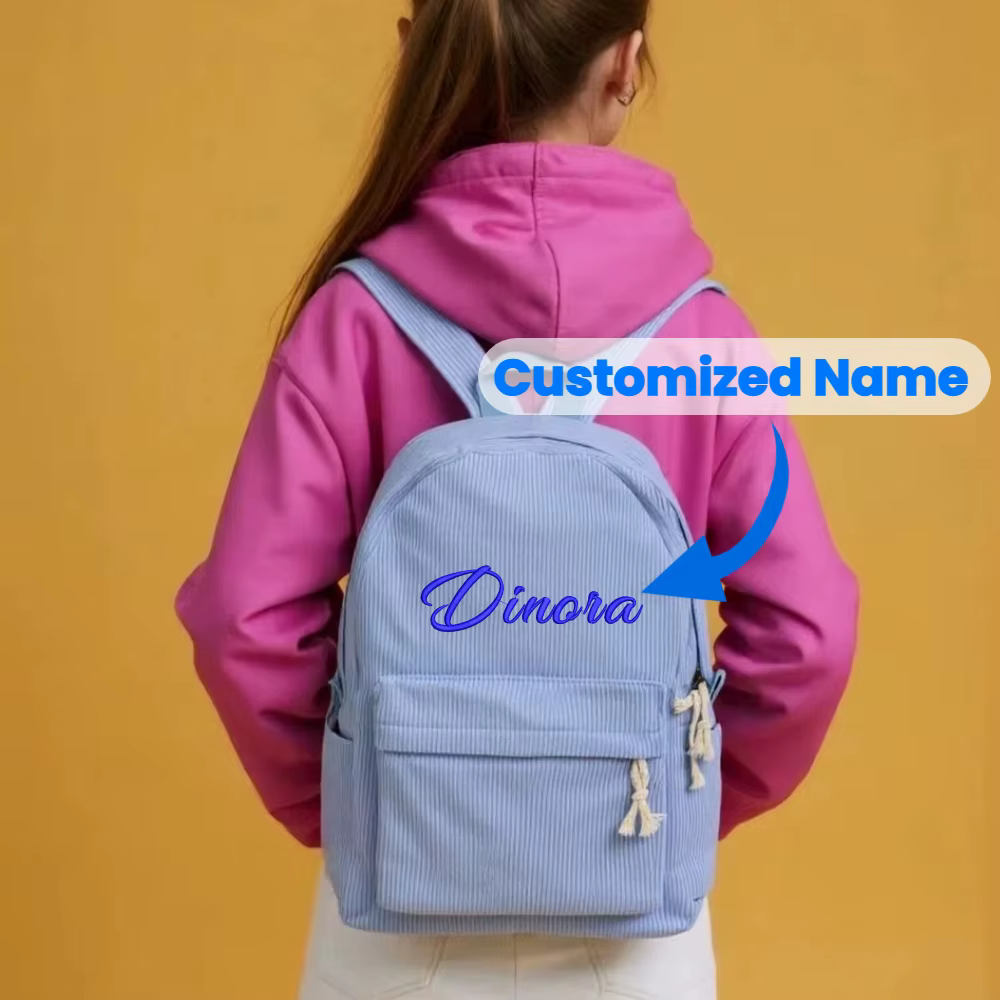 Sacs à dos personnalisés pour l'école et les enfants, sacs à dos pour filles avec nom personnalisé, sac d'école personnalisé pour enfants