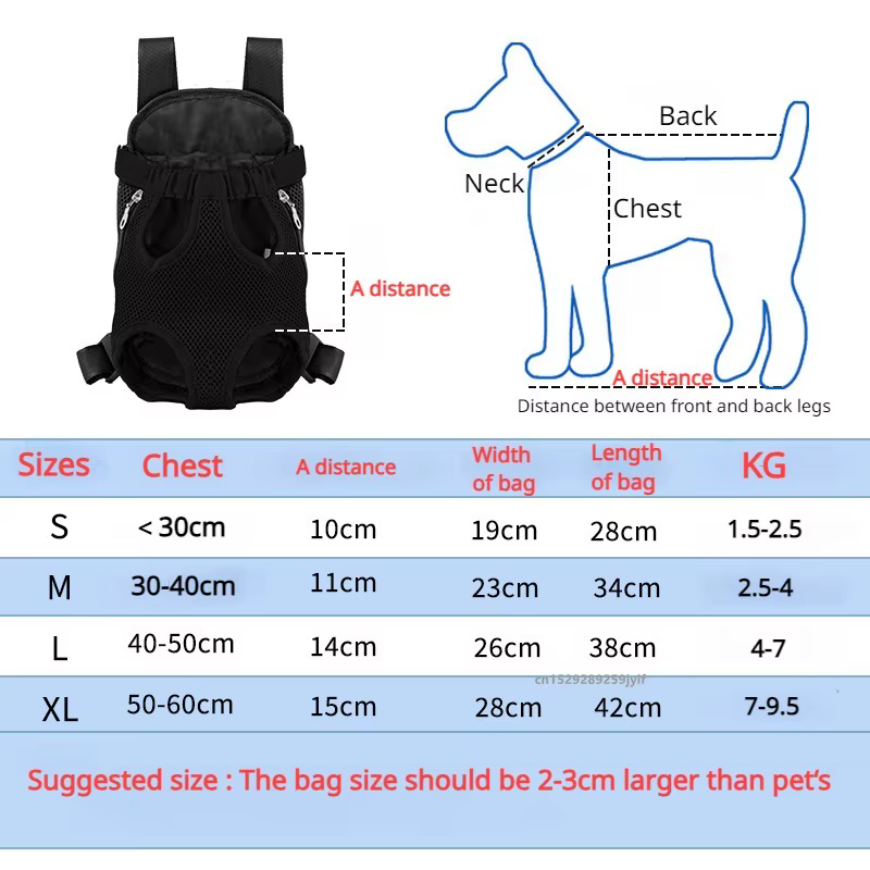Sac de transport pour animaux de compagnie