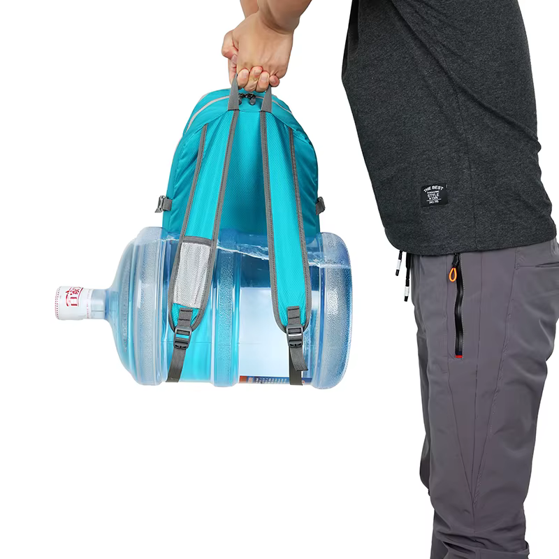 Sac à dos pliable 28l sac à bagages extérieur