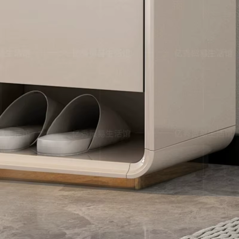 Meuble à chaussures peu encombrant en bois, étagère de rangement pour bureau, armoire à chaussures pour couloir, hôtel, entrée, mobilier de maison