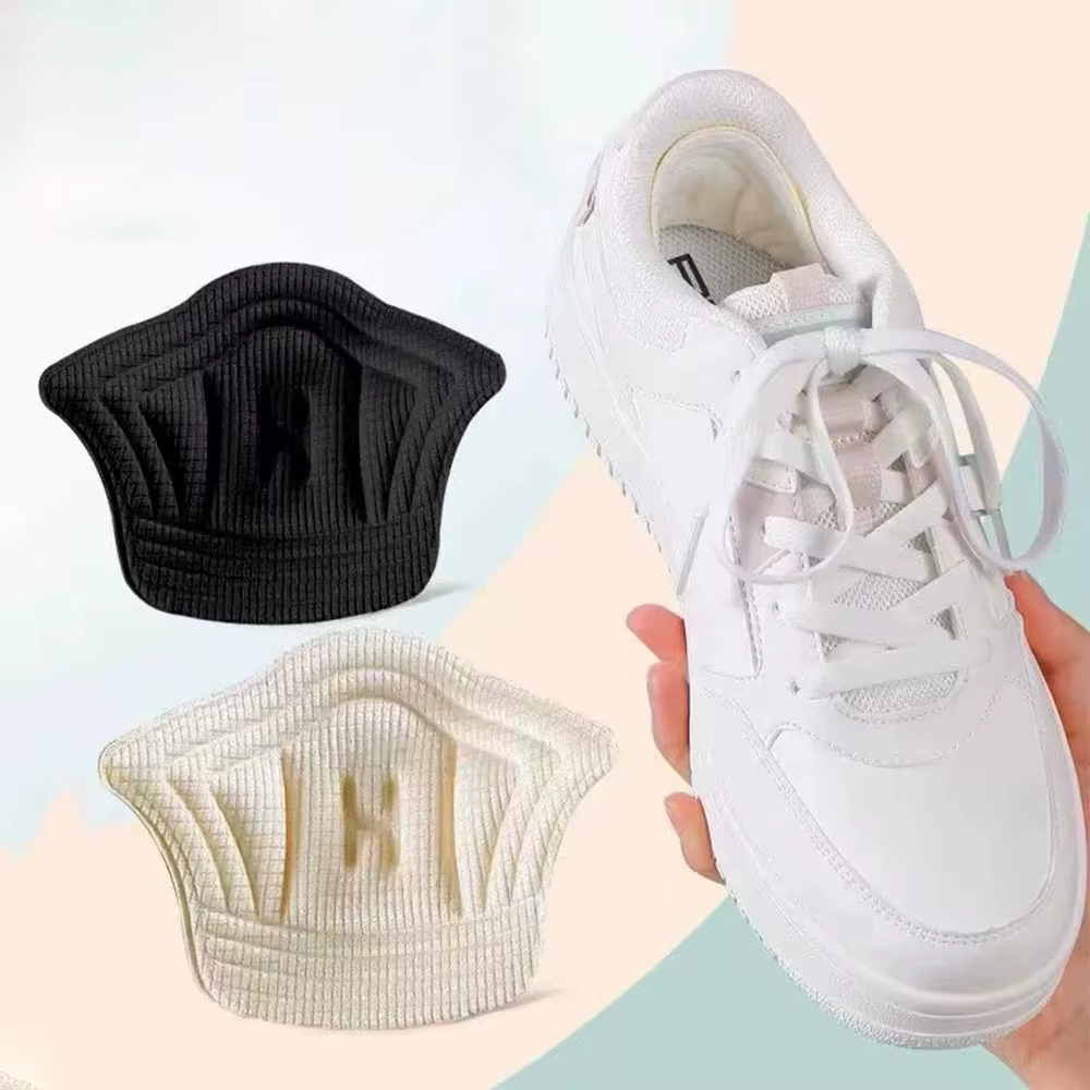 10Pièces Repose-pieds pour chaussures Patch Talonnettes Pour chaussures de sport Trop grand Réduire la taille Remplissage Insert Protecteurs de talon Autocollants Chaussures Coussinets