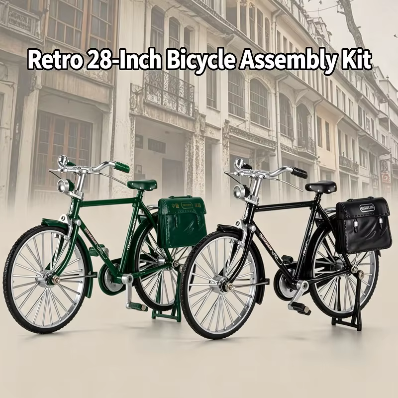 Modèle de vélo rétro nostalgique, décoration douce pour salon et véranda, accessoires de maison créatifs et exquis, ornements, cadeaux !