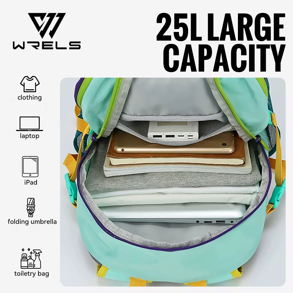 WRELS sac à dos sac de Camping sac à dos de grande capacité léger sac d'alpinisme imperméable respirant sac à dos de voyage décontracté