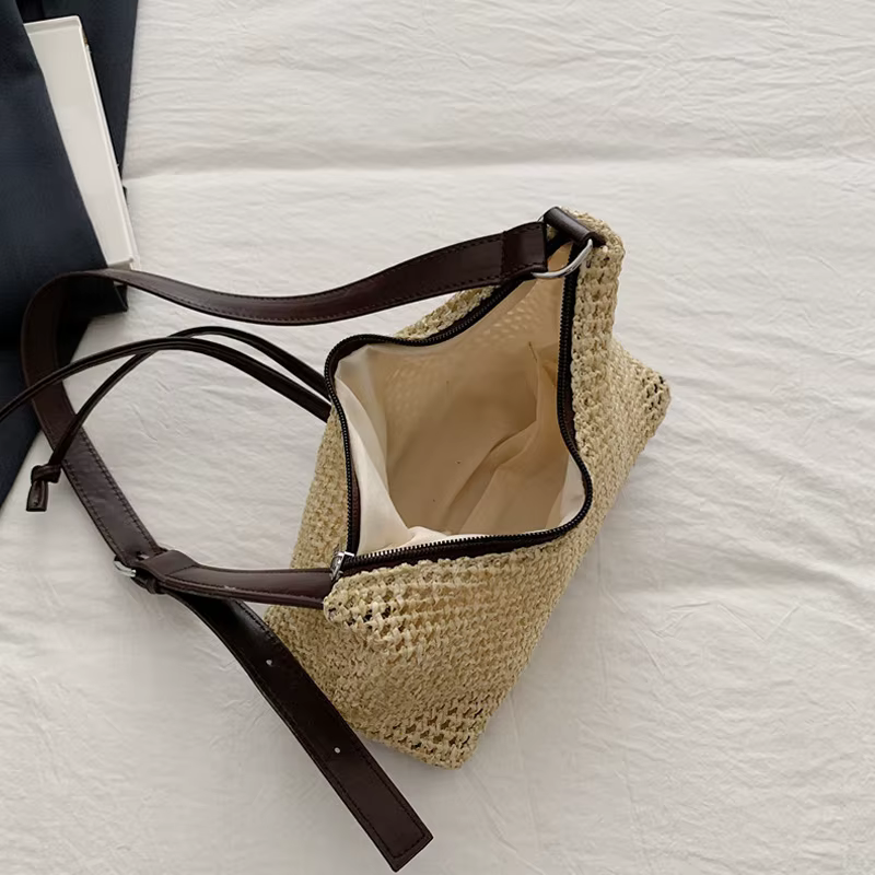 Sac fourre-tout tissé fait main au crochet