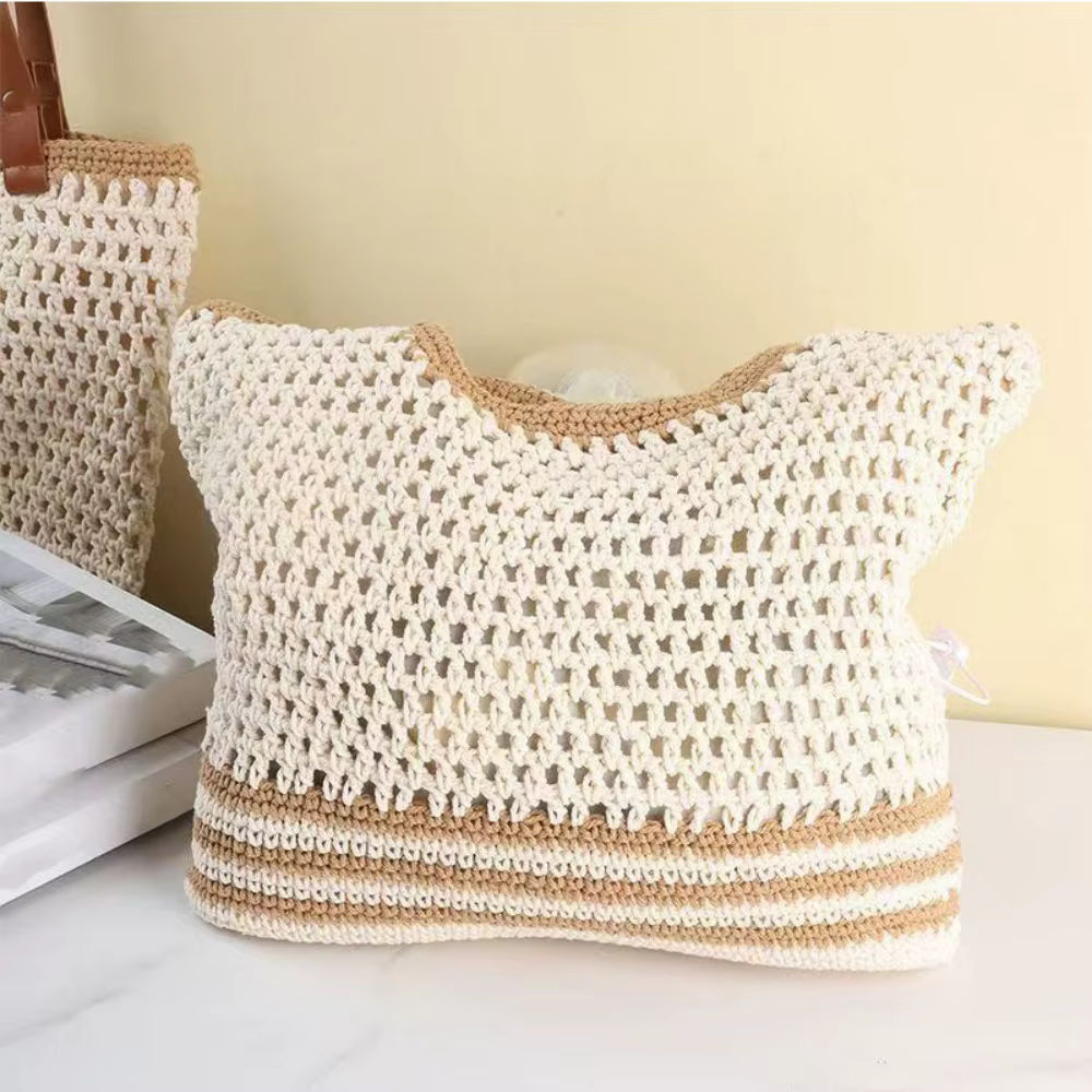 Sac de plage au crochet pour femme
