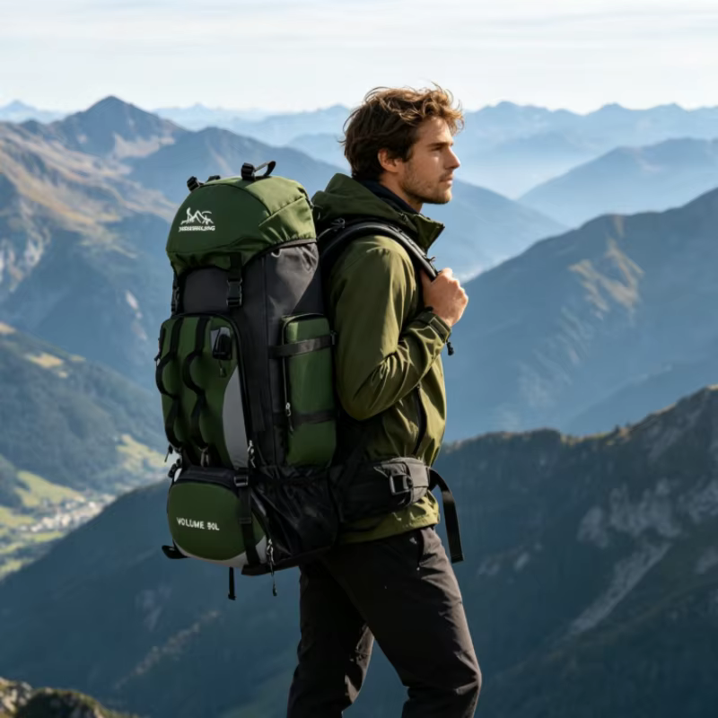 Sac à dos de randonnée 90L pour hommes et femmes
