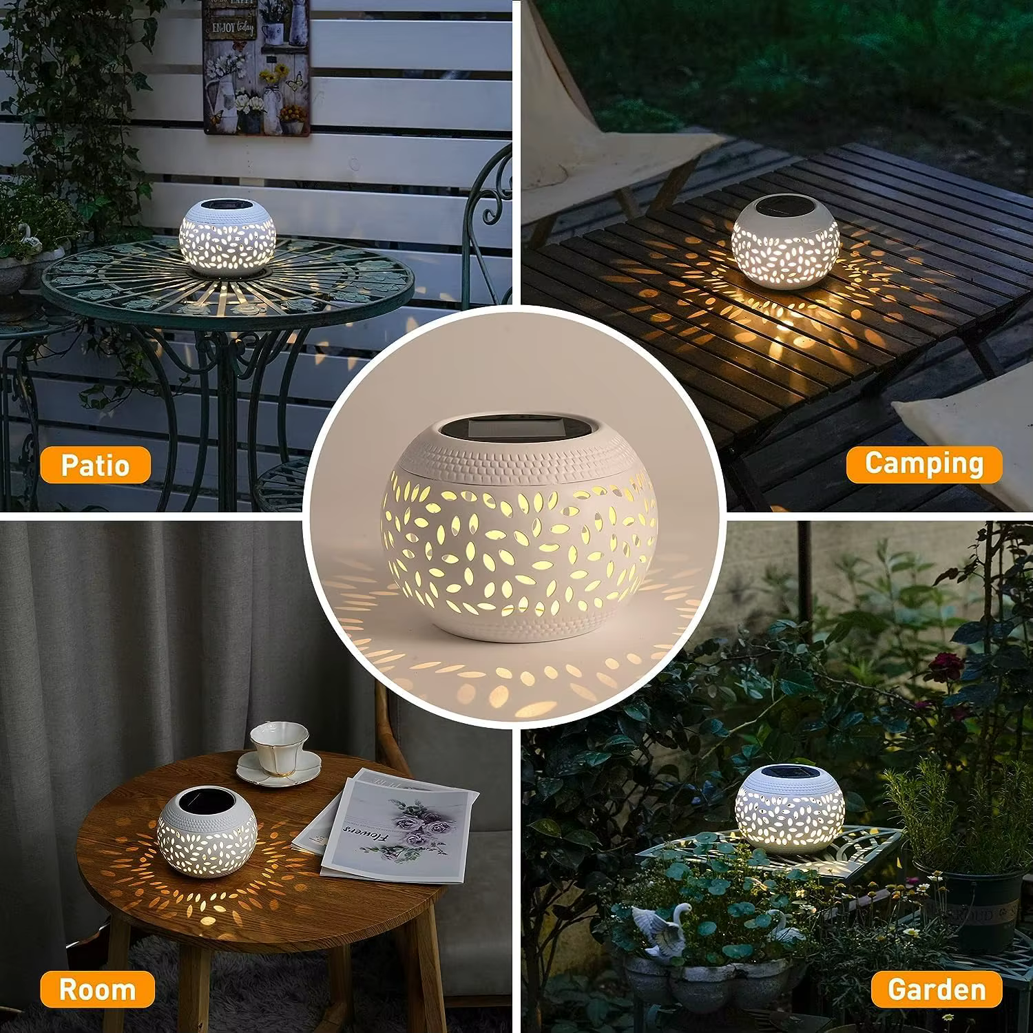 Lampe de Table solaire extérieure