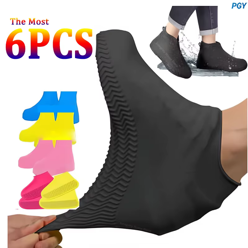 Couvre-chaussures imperméables en Silicone