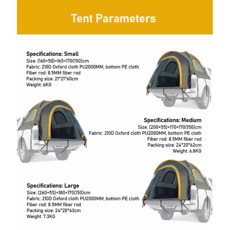 037 Tente de camping portable imperméable