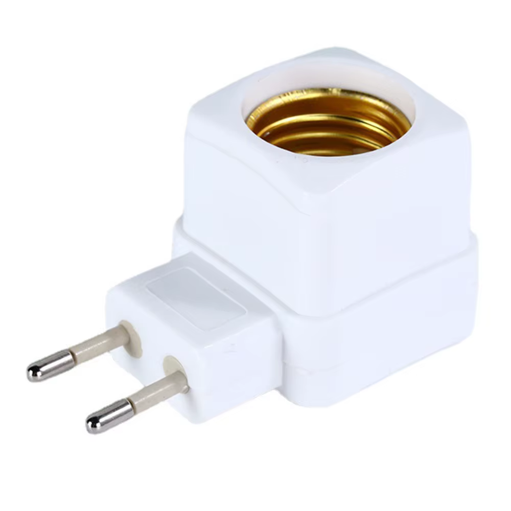 Support de lampe hélicoïdal intégré avec interrupteur, douille de lampe LED, 220V