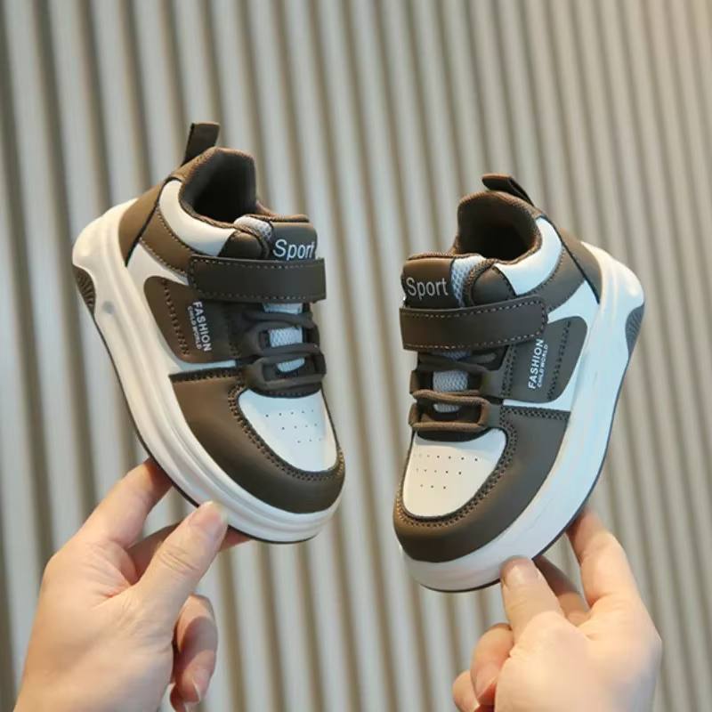 Baskets décontractées polyvalentes unisexes pour enfants, chaussures de sport pour enfants, non ald, filles, garçons, mode haut de gamme, printemps, automne