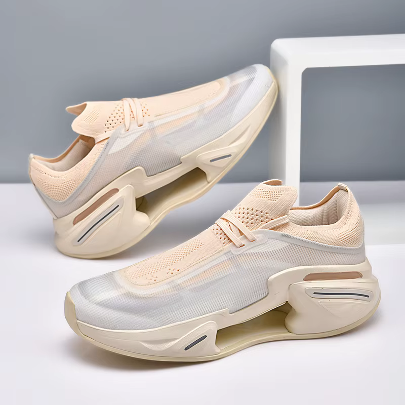 Chaussures de basket-ball pour hommes, chaussures de sport en maille respirantes pour l'extérieur, bottes plates antidérapantes à rebond, nouvelle collection 2025