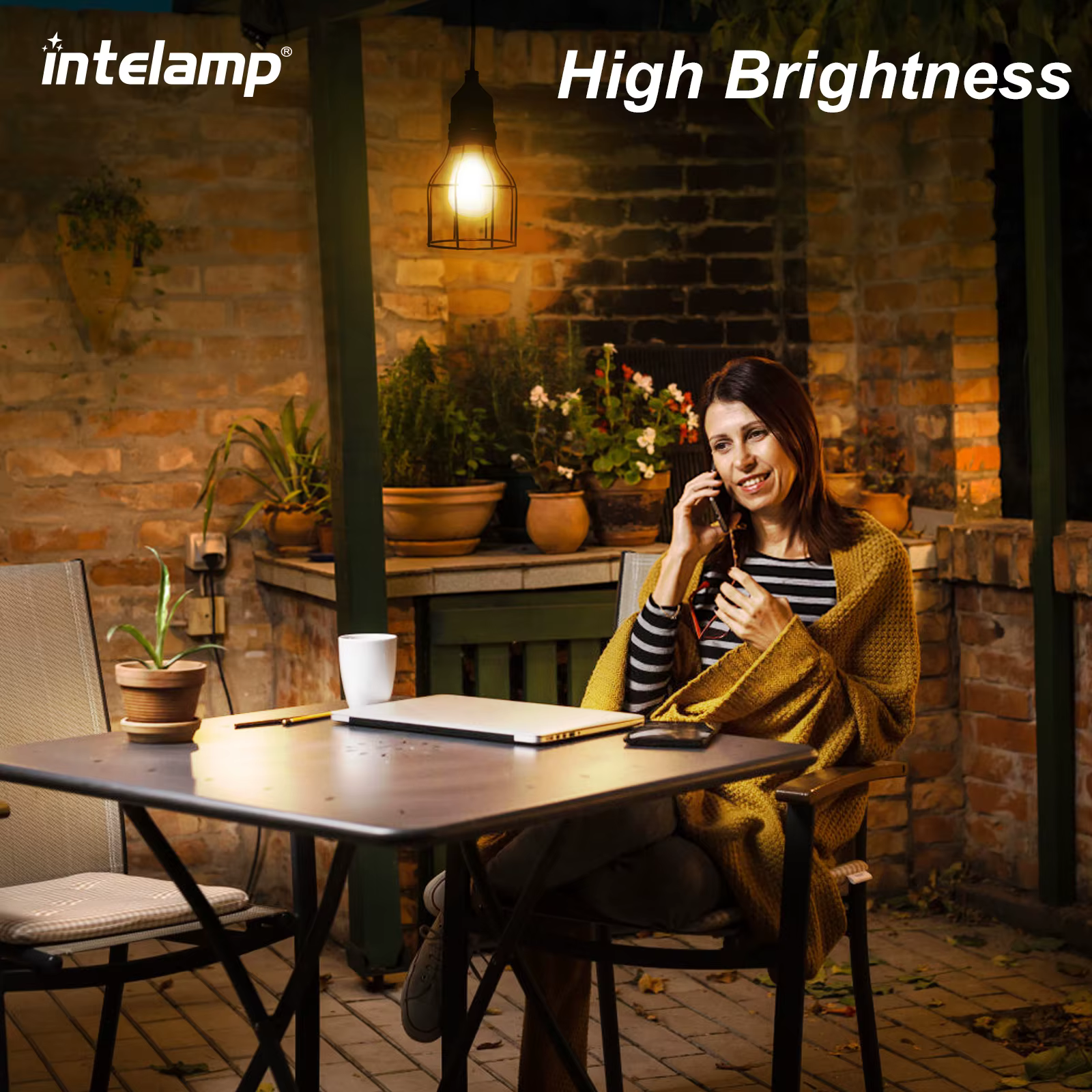 Lampe solaire suspendue Intelamp Long Life