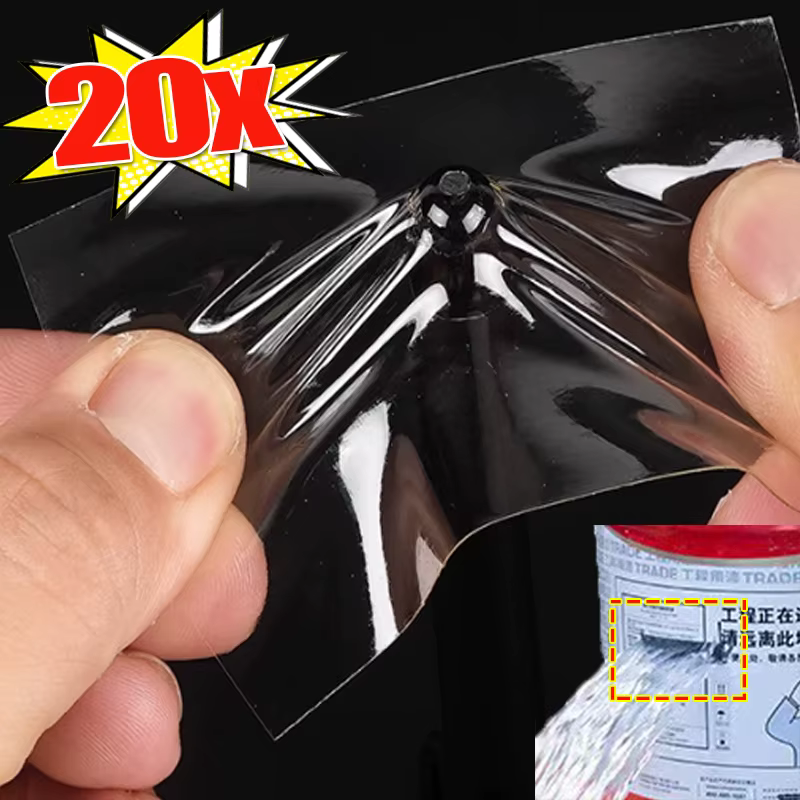 Bande de réparation de veste de tente extérieure, pas facile à casser, outil de Patch, patchs en tissu autocollants en Nylon auto-adhésifs transparents et imperméables