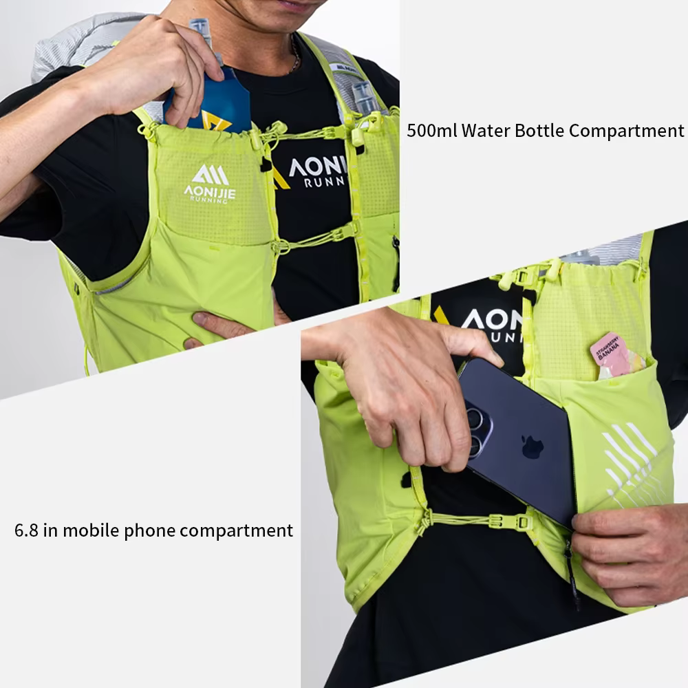 AONIJIE nouveau C9116-15L grande capacité professionnel Trail course sac à dos pour cyclisme en plein air adapté randonnée alpinisme