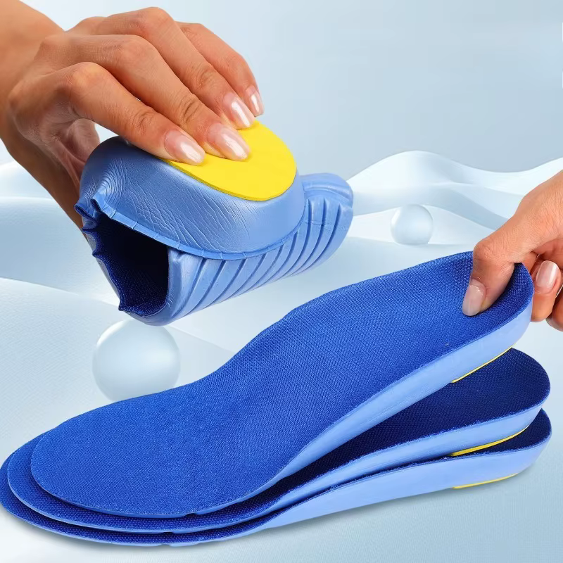 Semelles orthopédiques pour pieds plats pour adultes, semelles à soutien de la voûte plantaire élevée, fasciite plantaire, confortables, douces, anti-odeurs, coussinets de semelle pour la course à pie