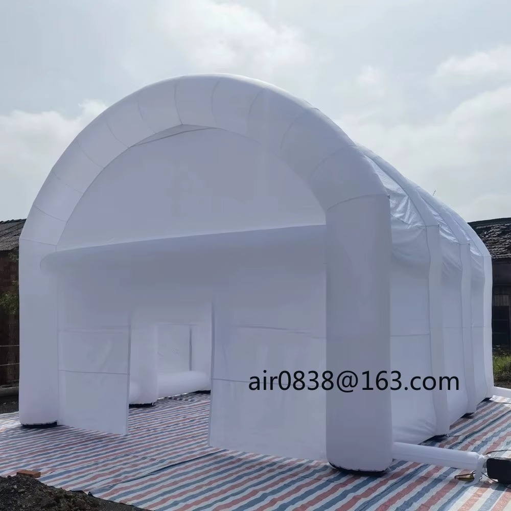 Affichage extérieur gonflable géant arc Tunnel tente Hangar Portable fête événement salle d'exposition sport chapiteau publicité Gazebo