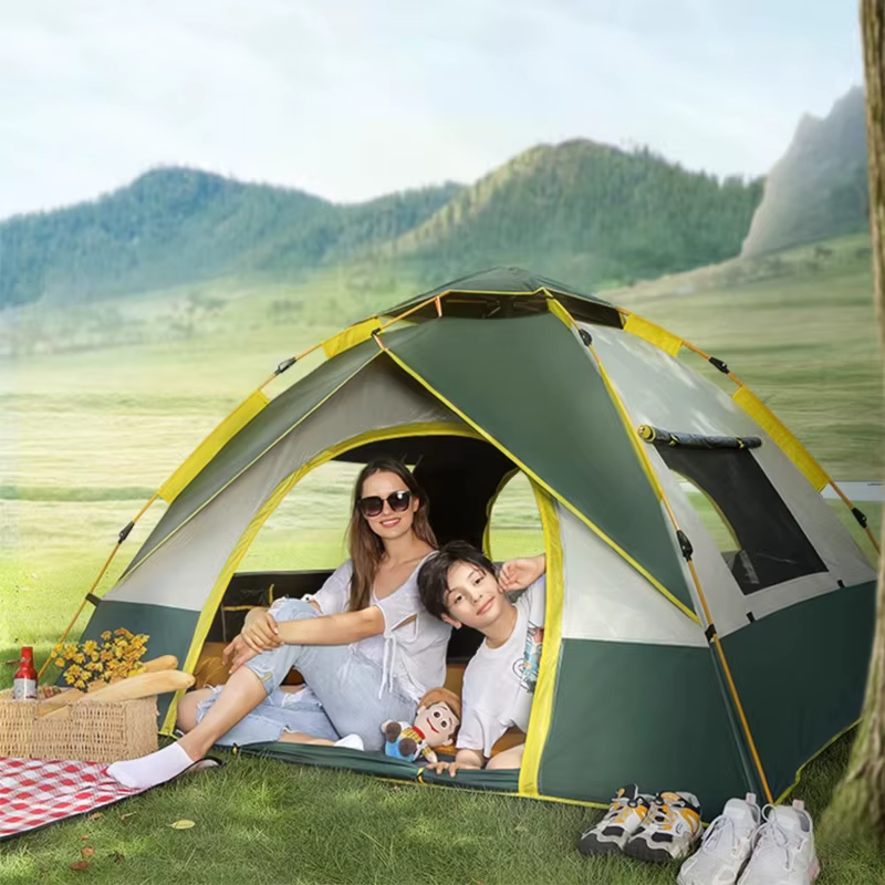 Tente automatique pliable portable Lohascamping pour pique-niques et camping en plein air