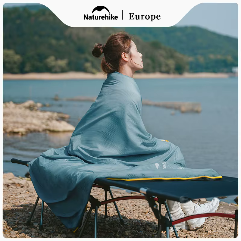 Naturehike – sac de couchage d'extérieur ultraléger, enveloppe d'hiver épissable, pour Camping, couette en coton imperméable pour adultes