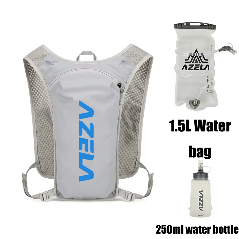 5L sac de vélo en plein air Trail course ultraléger sac à dos hydratation Jogging gilet hommes respirant Marathon
