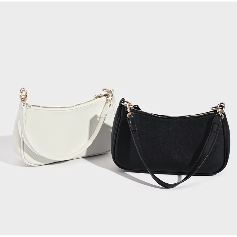Sac à bandoulière Hobo avec chaîne, sac à main décontracté vintage léger, sac à bandoulière pour femme de couleur unie pour le travail, les déplacements et les voyages