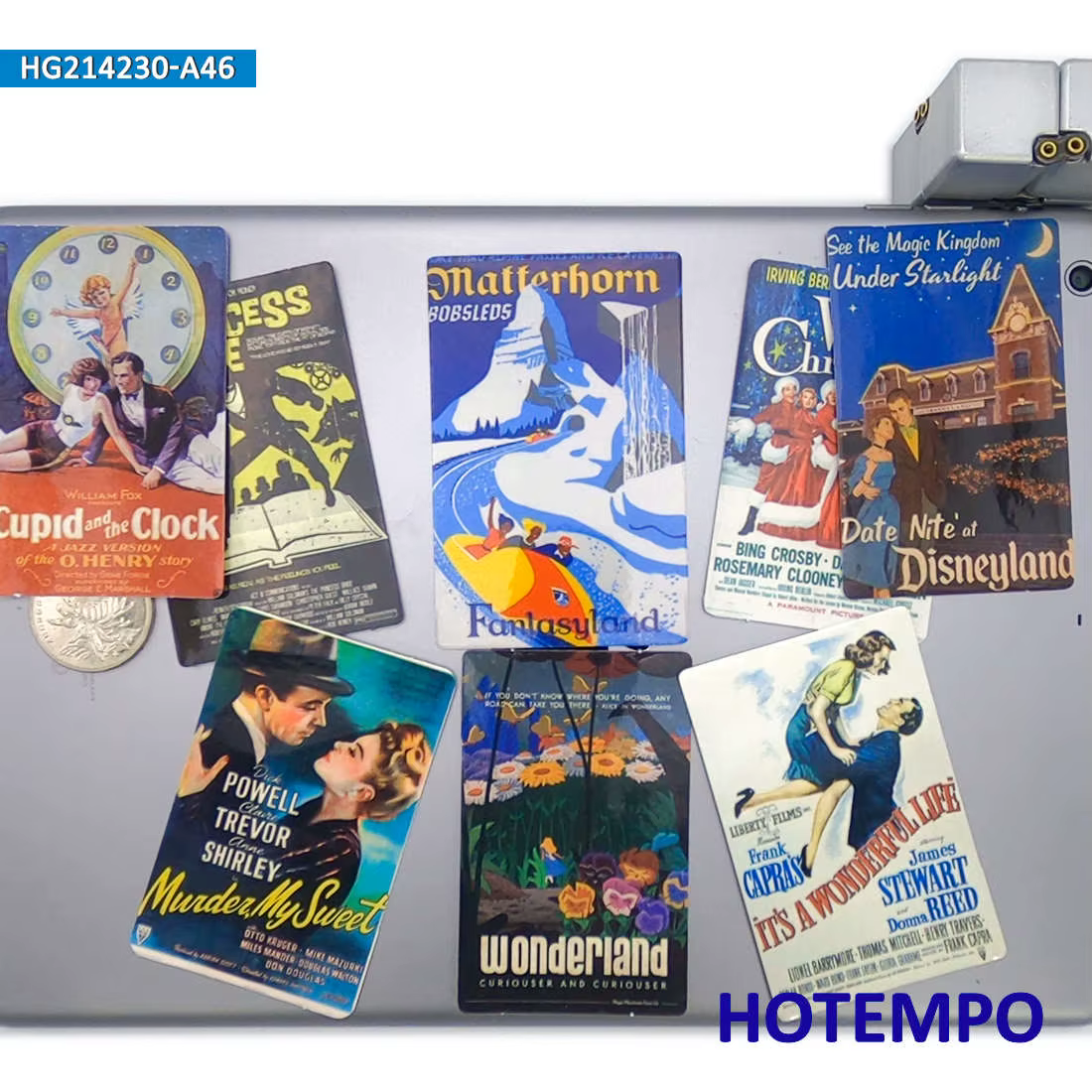 46 pièces vieux film affiche Art rétro autocollant étanche pour Scrapbook cahiers téléphone ordinateur portable planche à roulettes vélo moto voiture autocollants