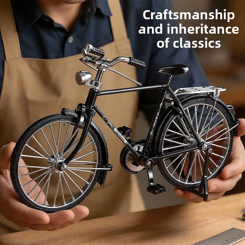 Modèle de vélo rétro nostalgique, décoration douce pour salon et véranda, accessoires de maison créatifs et exquis, ornements, cadeaux !