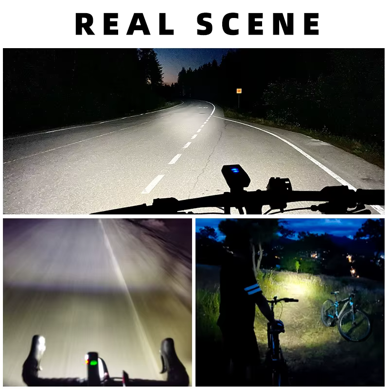 ROCKBROS – feu avant de vélo ultraléger, 800lm, charge de Type C