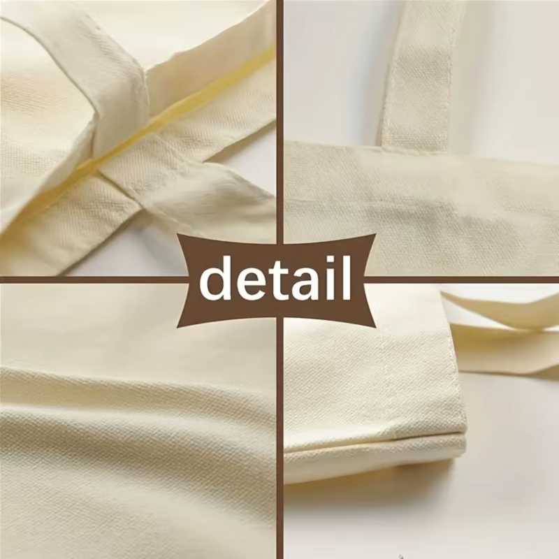 Sac fourre-tout en toile blanche à motif fraise